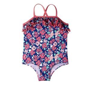 Pink Platinum Navy/Pink Floral one piece swimsuit